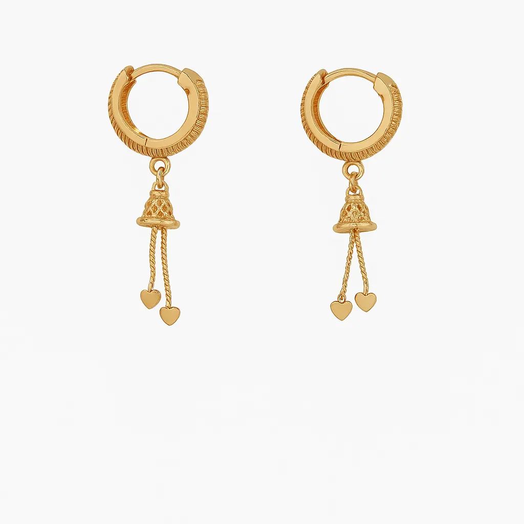 goldplated earrings