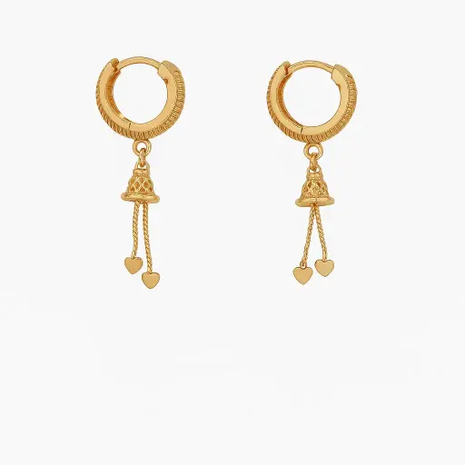 goldplated earrings