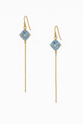 sui dagha earrings goldplated