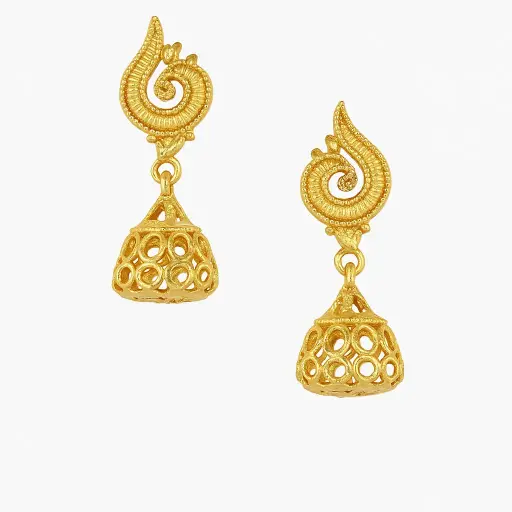 Jhumka Earrings Goldplated